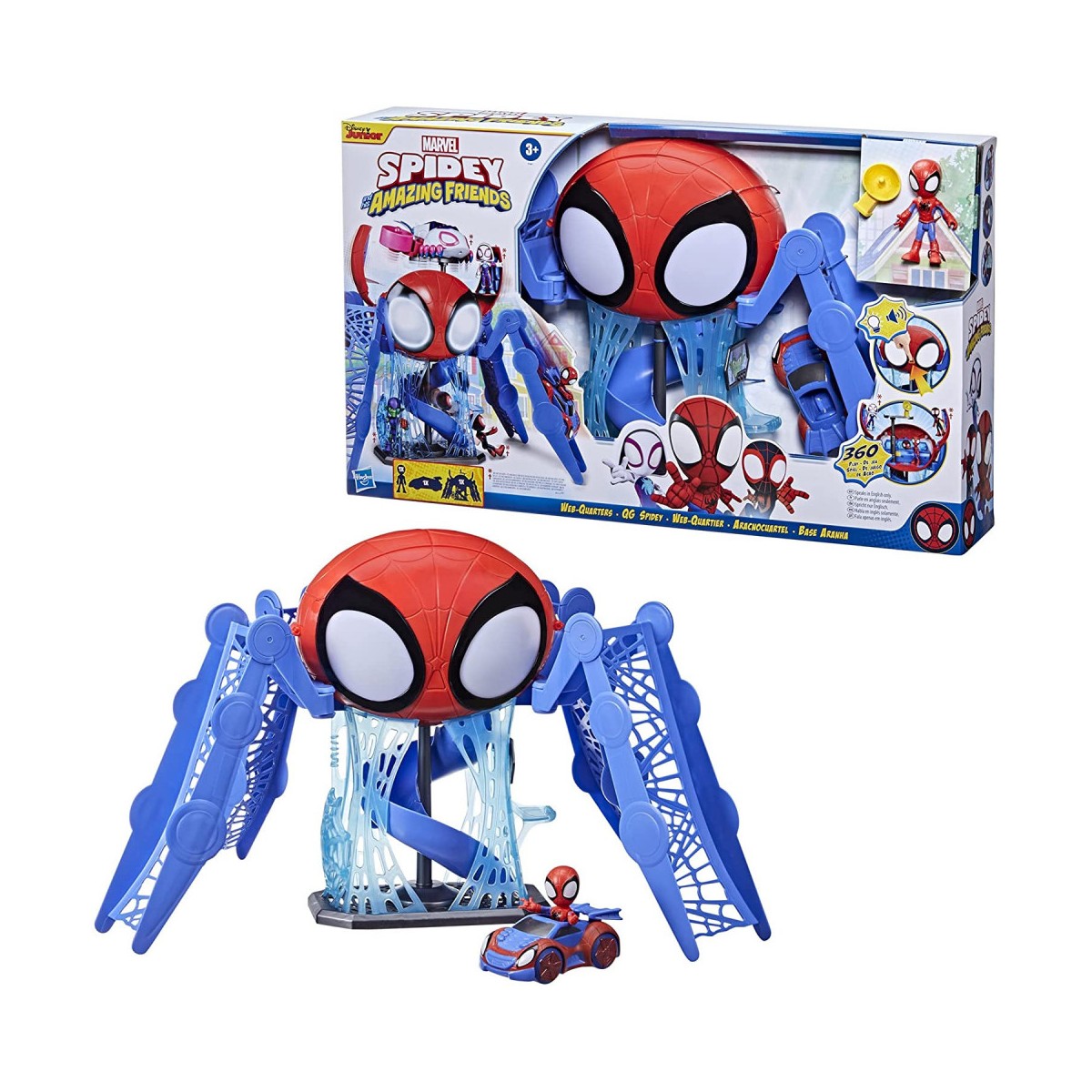 SPIDEY E I SUOI AMICI MEGA WEB-QUARTIERS