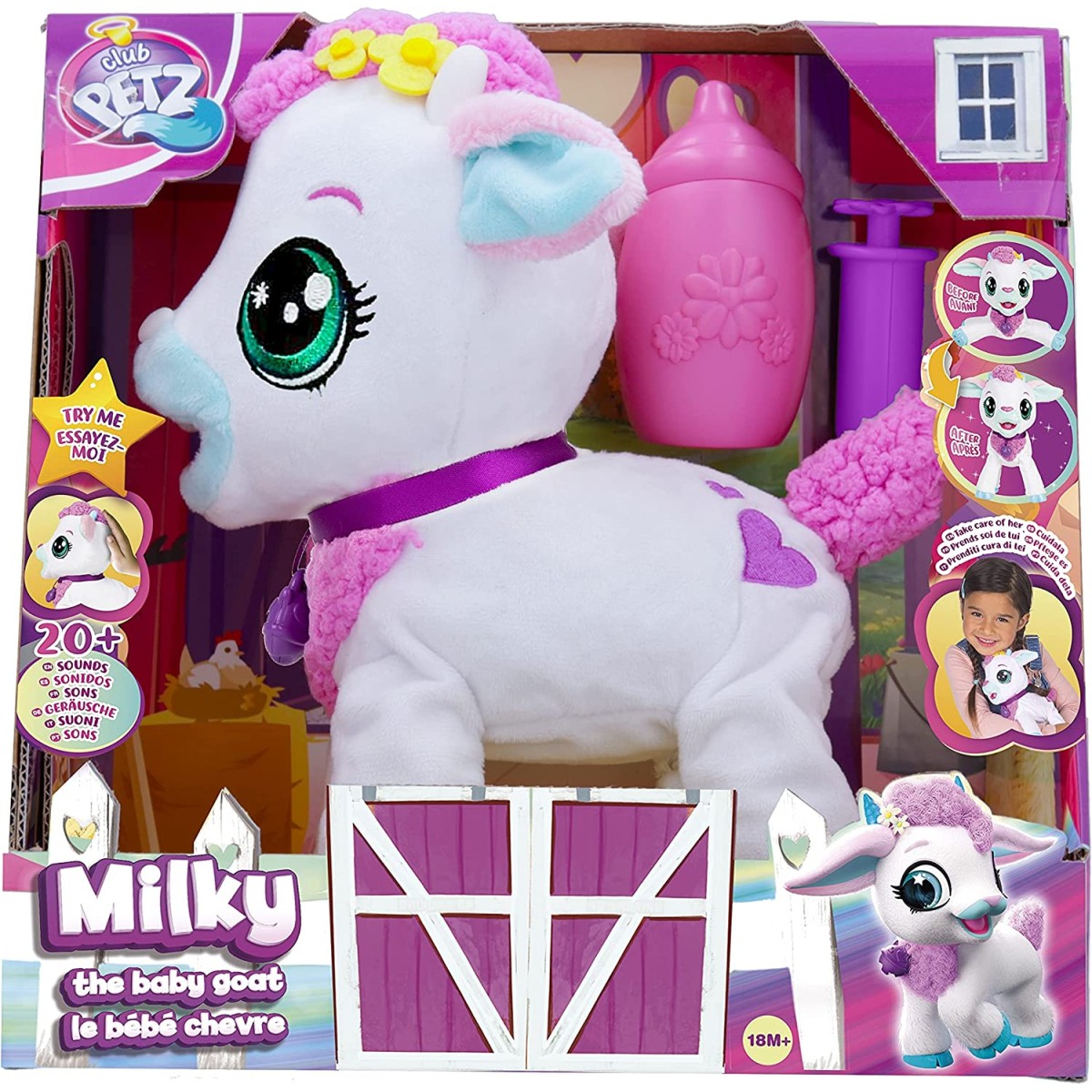 CLUB PETTZ MILKY THE BABY GOAT