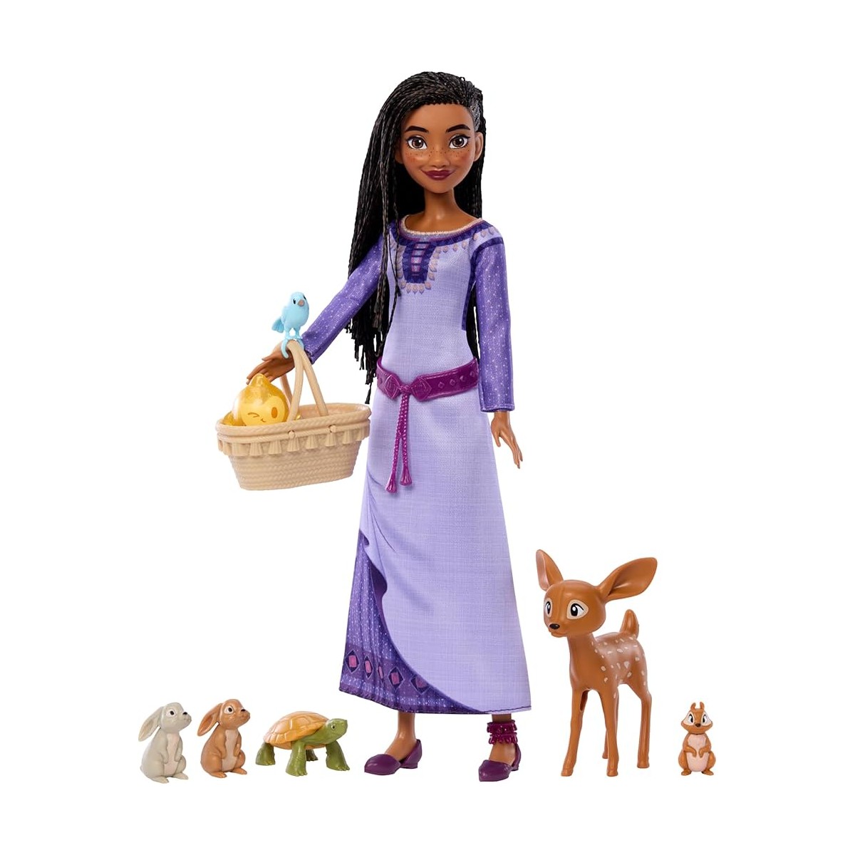 DISNEY WISH ROSA SET ANIMALI DEL BOSCO CON SORPRESE