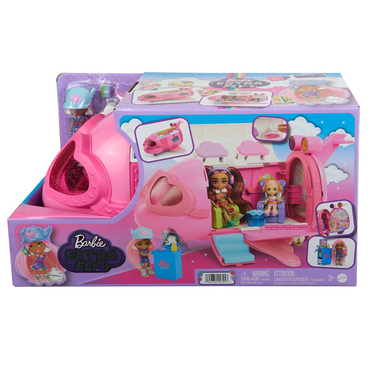 BARBIE MININS EXTRA AEREO EXTRA FLY PLAYSET