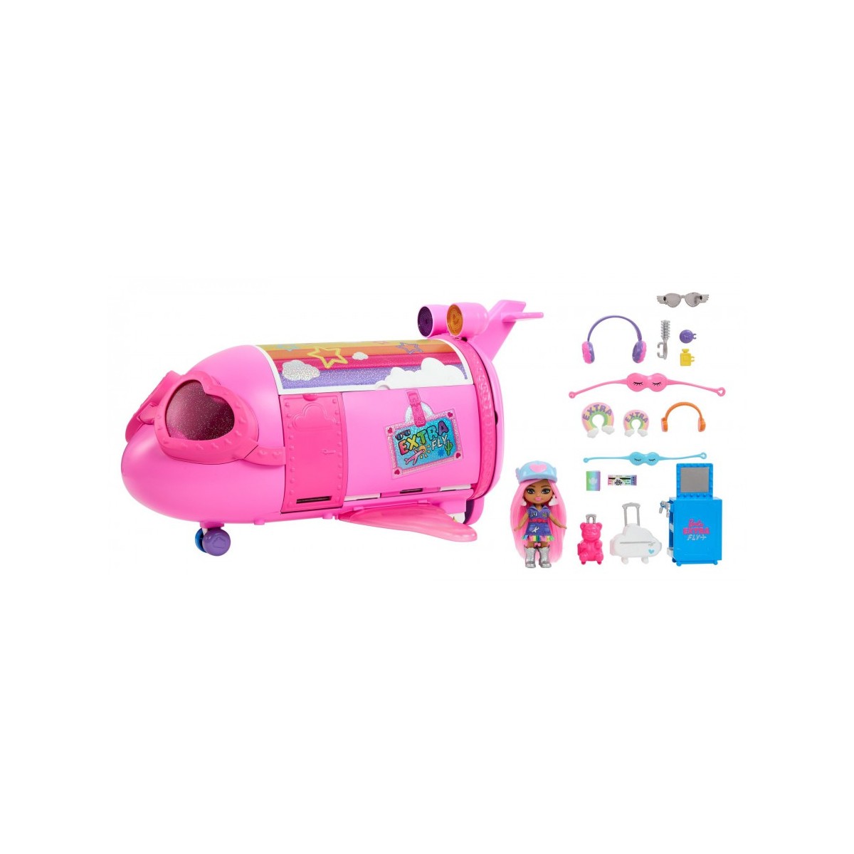 BARBIE MININS EXTRA AEREO EXTRA FLY PLAYSET