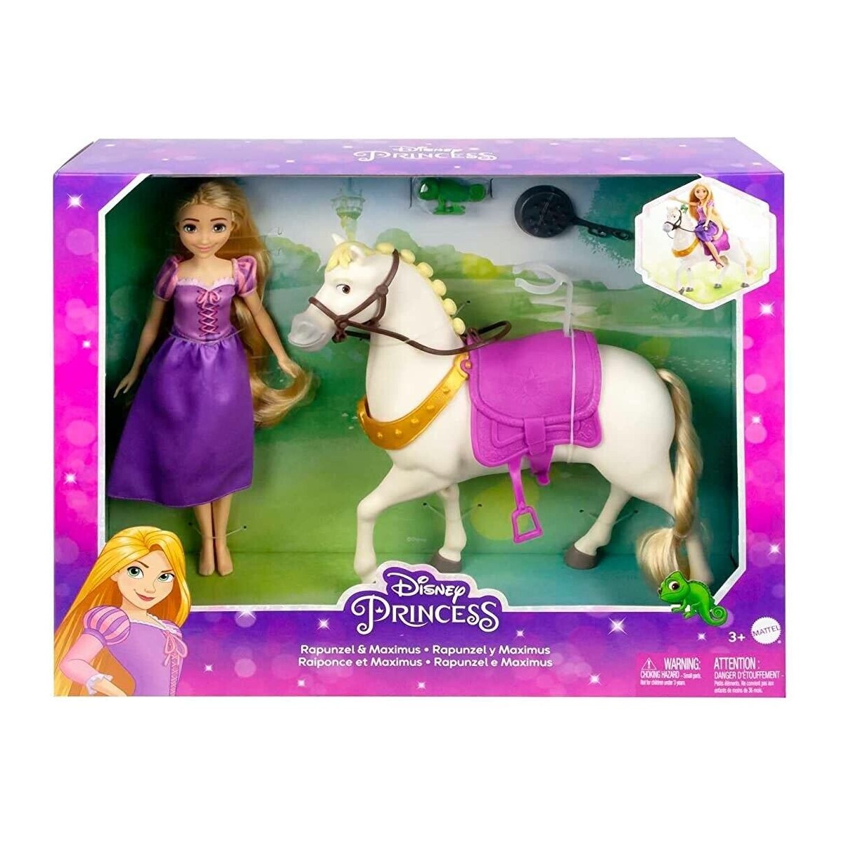 PRINCESS RAPUNZEL & MAXIMUS