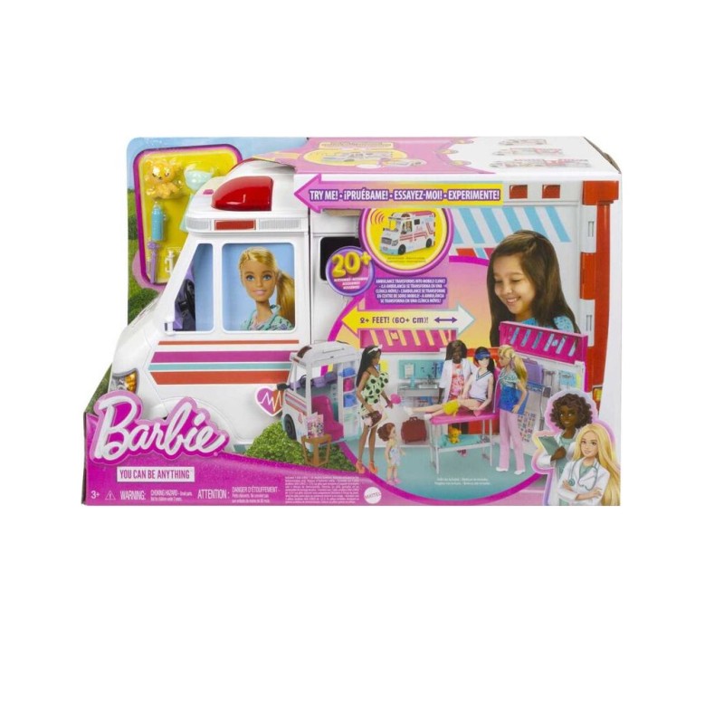 BARBIE AMBULANZA PLAYSET