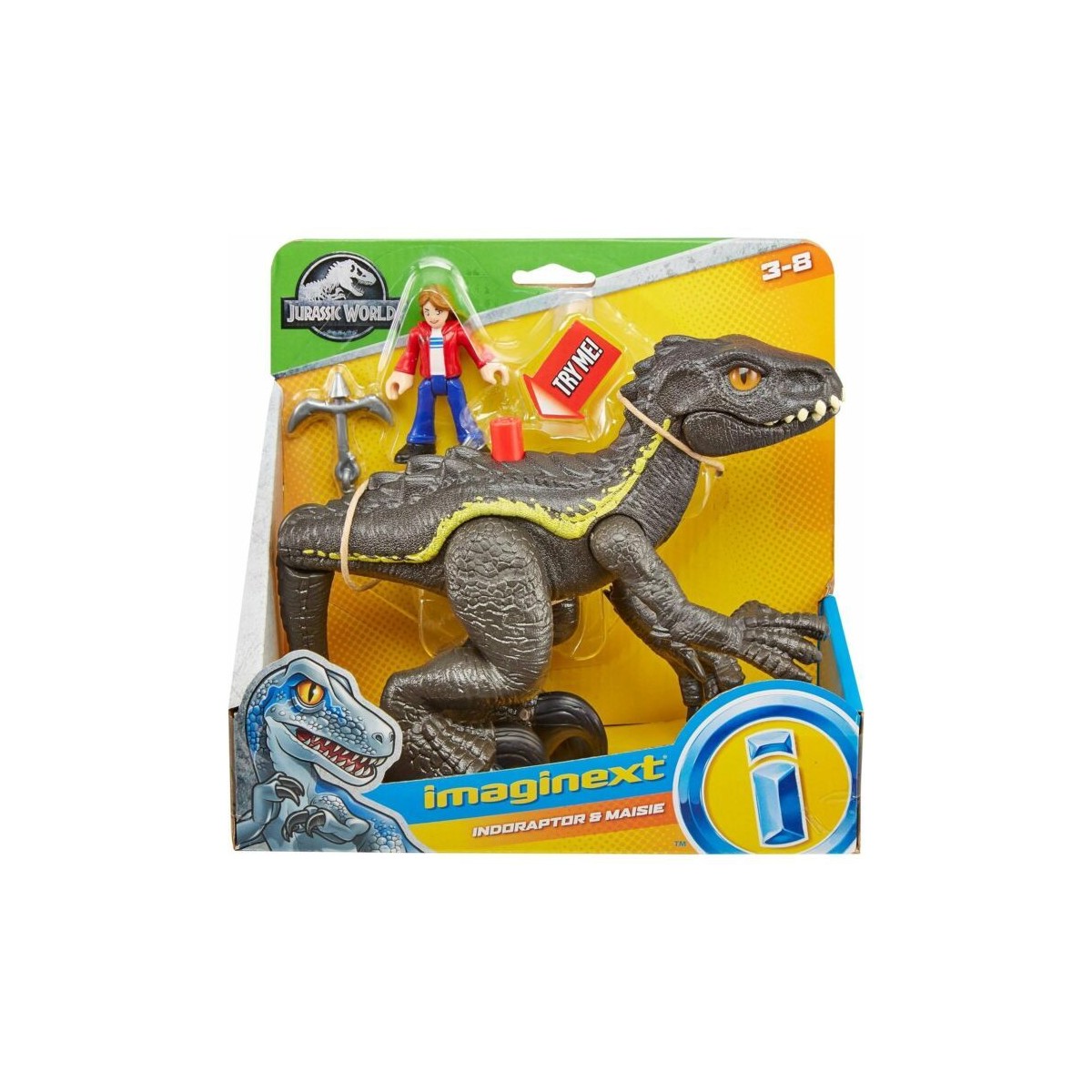JURASSIC WORLD IMAGINEX PERSONAGGIO AZIONE
