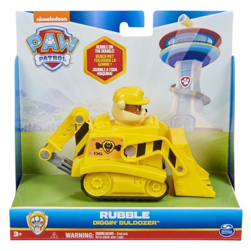 PAW PATROL VEICOLI CON PERSONAGGIO BASIC