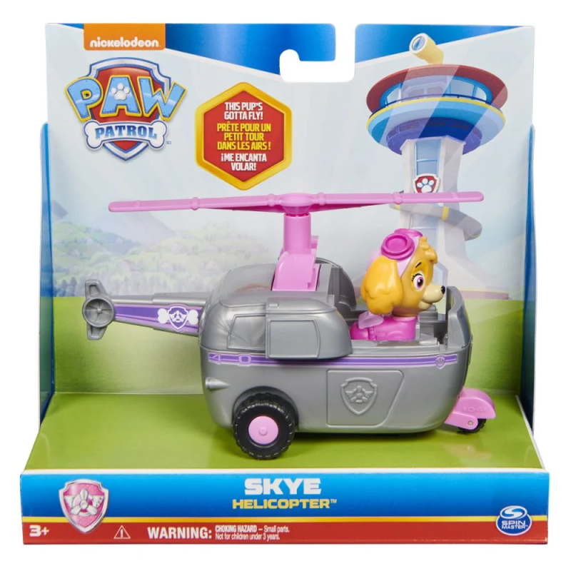 PAW PATROL VEICOLI CON PERSONAGGIO BASIC