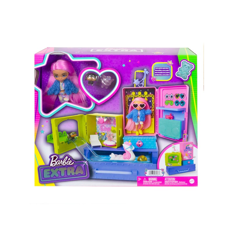 BARBIE MINIS PLAYSET CON ACCESSORI