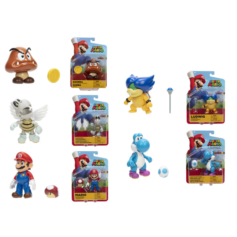 SUPERMARIO PERSONAGGI 10CM. AST.