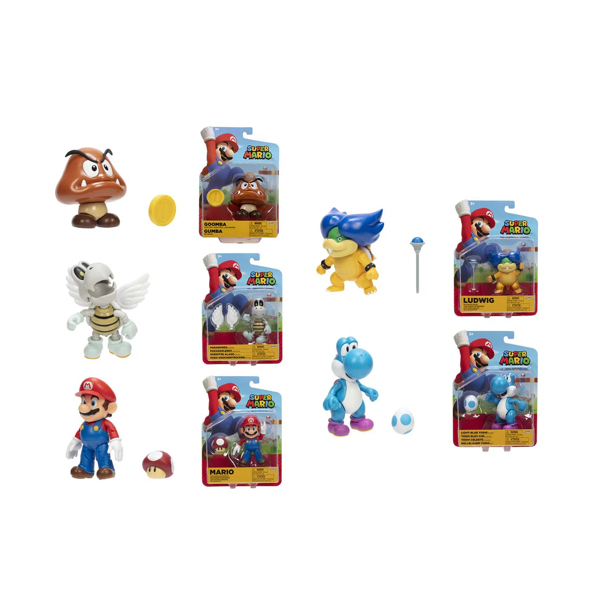 SUPERMARIO PERSONAGGI 10CM. AST.