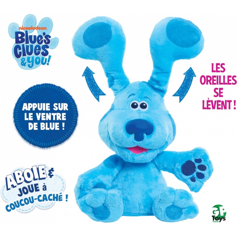 BLUE'S CLUES & YOU PELUCHE CON ORECCHIE IN MOVIMENTO