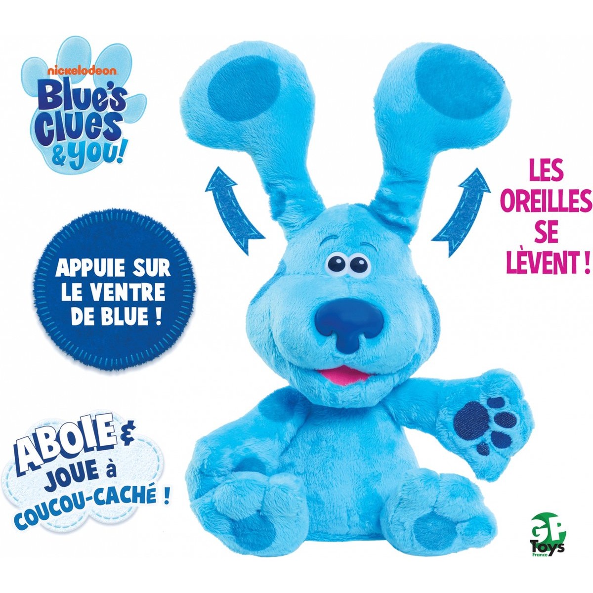BLUE'S CLUES & YOU PELUCHE CON ORECCHIE IN MOVIMENTO