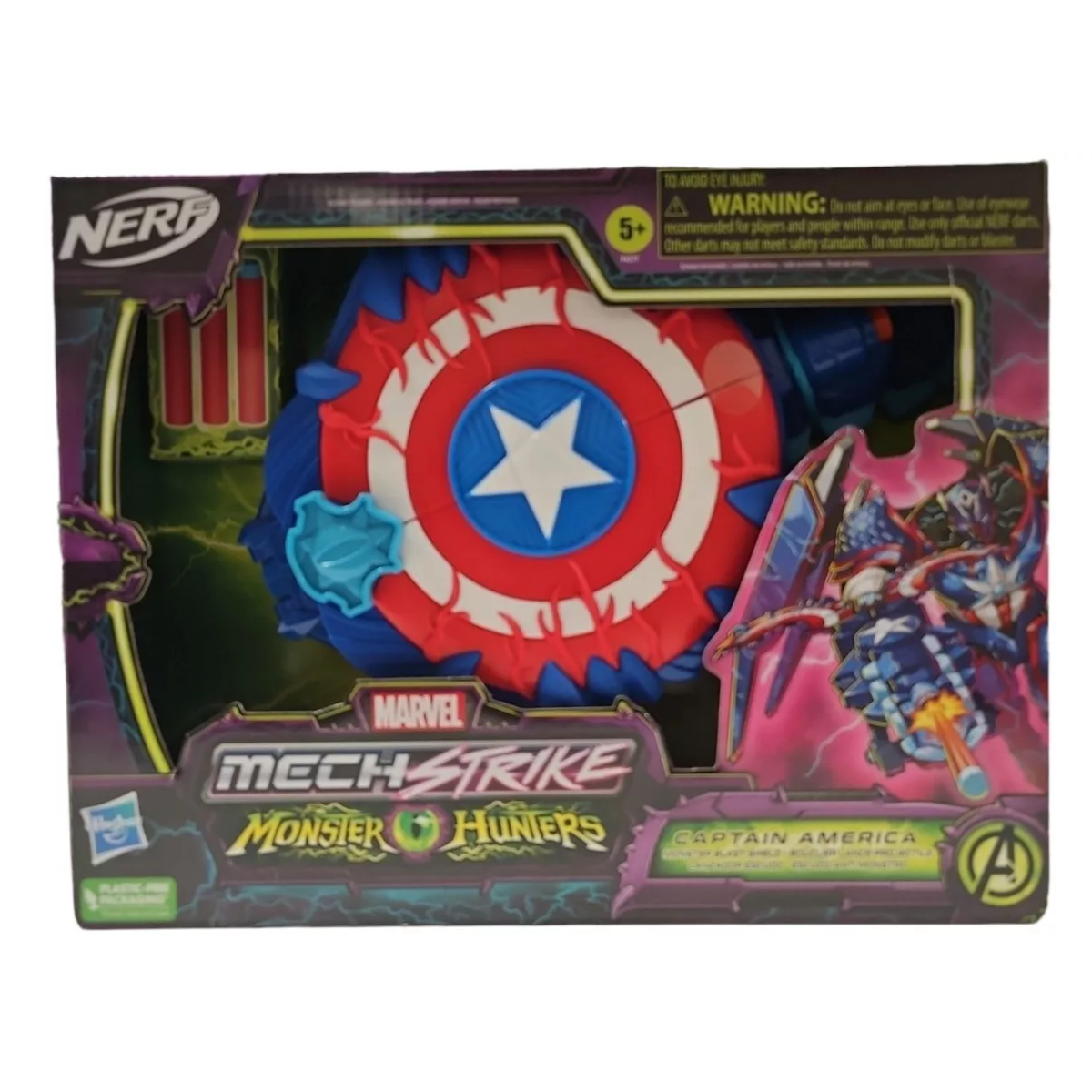MARVEL MECH STRIKE CAPITAN AMERICA SCUDO MONSTER